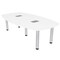 Skutchi Designs 45 in W, 84 in L, 29 in H, Engineered Wood Top, White H-ABOT-46X84-PT-09-EL - alternate 1